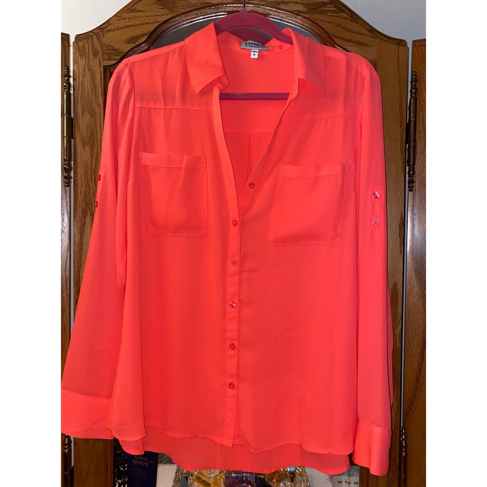 Express Business Casual Button Up